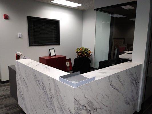 American Equity Mortgage reception area.