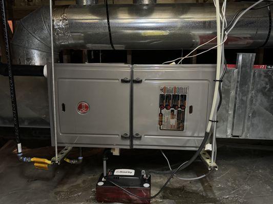 Rheem Forced Air Install