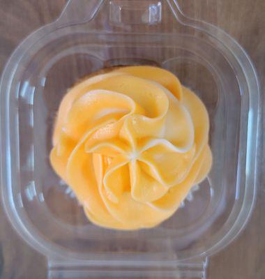 Orange Creamsicle cupcake