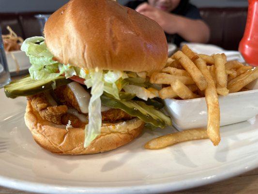 Fried Chicken Burger