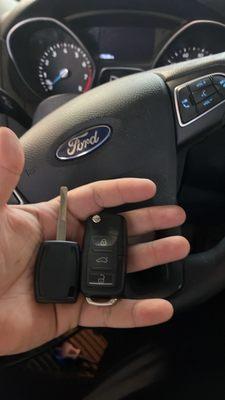 All keys lost Ford focus