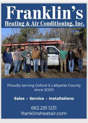 Franklin's Heating & Air Conditioning, Inc.