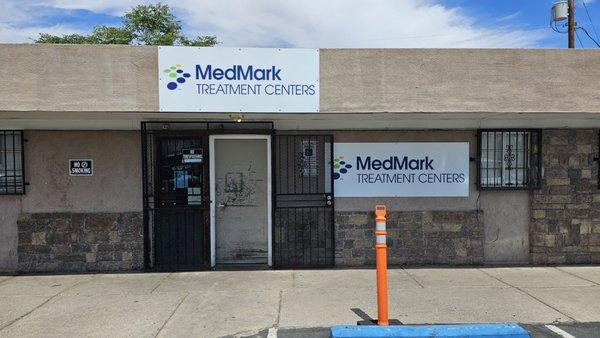 MedMark Treatment Centers Five Points outdoor signage.