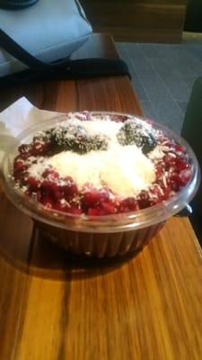 Ponta negra acai bowl ($6.99)