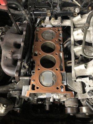 Hyundai Genesis 2.0T in for a new head gasket and fresh head rebuild