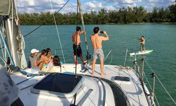 The lagoon at Virginia Key is a relaxing way to spend the day. Just tell us what you want to do, and we will plan the day accordingly.