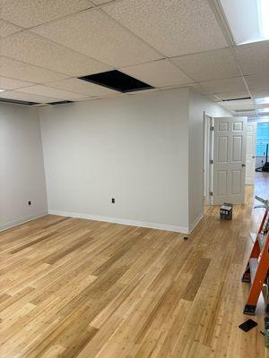 Interior office renovation