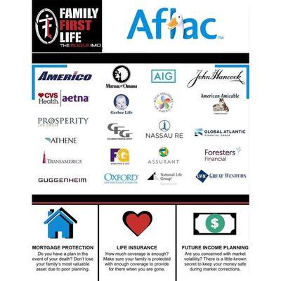 Just some of the carriers we partner with to insure you