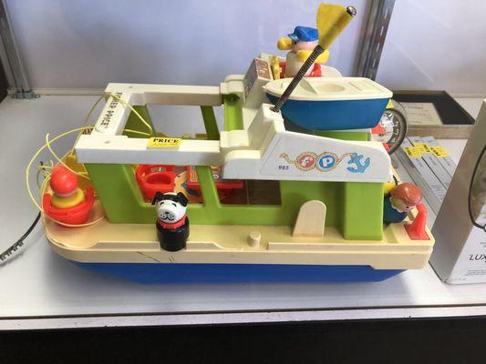 My sisters and I had this boat when we were kids!