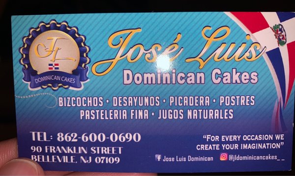 Jose Luis Dominican Cakes