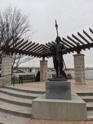 Sieur de Vincennes Statue