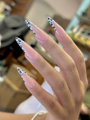 Cheetah nails