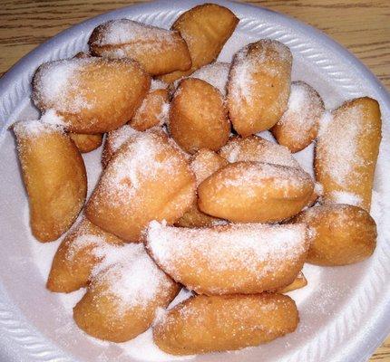 Fried sugar biscuits.