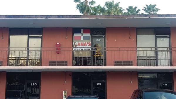 Ana's Dominican Salon. New address 8421 South Orange Blossom Trail, Orlando Fl 32809. Suite 229.