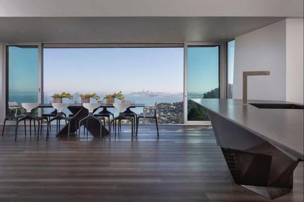 Views from the inside of 86 Prospect Ave, Sausalito