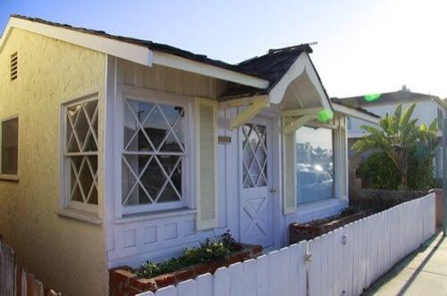 Front of the property, the Cottage Pad