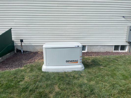 26kW Generac Generator Installation, Slatington, PA