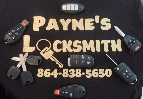 Car Keys and Key Fobs