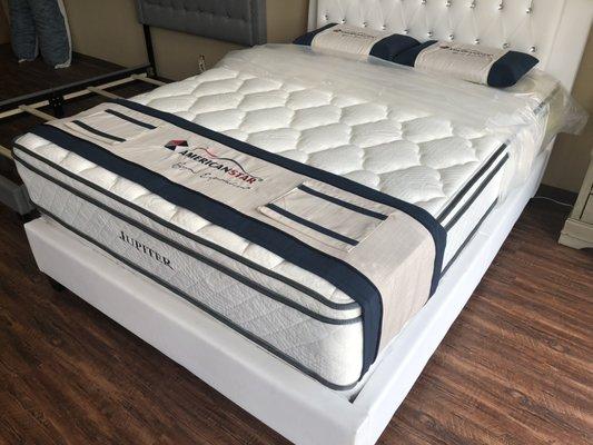 Queen pillow top mattress $249