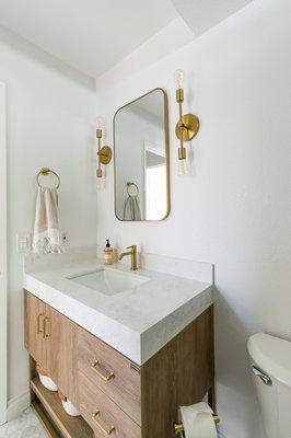 Bathroom vanity remodel, Aliso Viejo