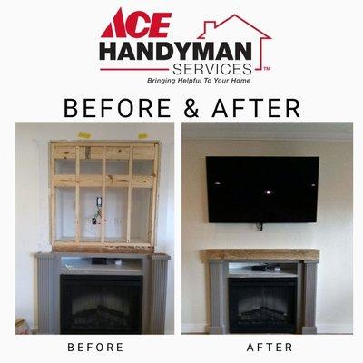 Ace Handyman Services Corpus Christi Padre Island TV Mount