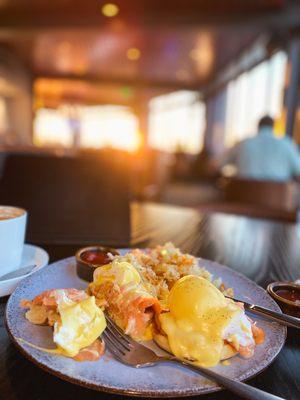 Eggs Benedict with Salmon