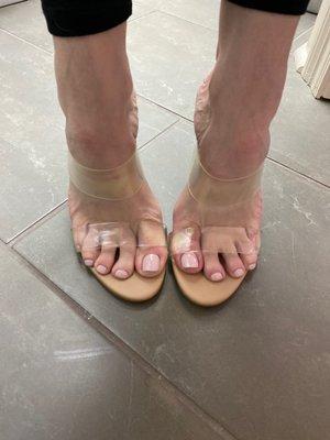 Great job on my pedicure