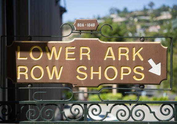 Ark row has upper Main Street and Lower Main Street, which is accessible through the parking lot or by foot