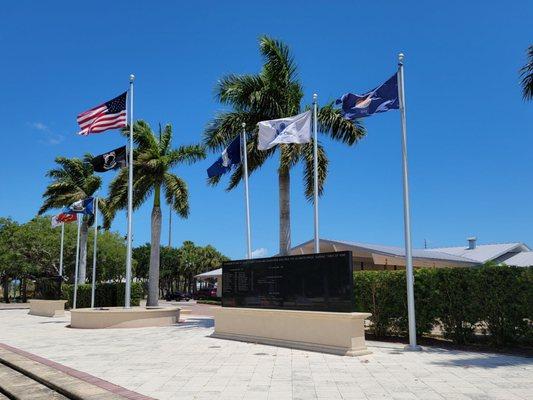 Veterans Memorial Park in Fort Pierce.