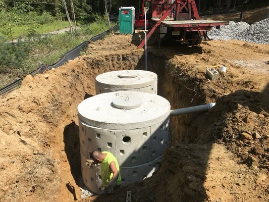 Installing underground storage tanks