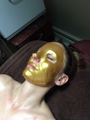 Gold Mask for the Midas Touch