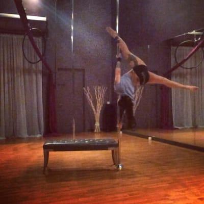 Pole fitness