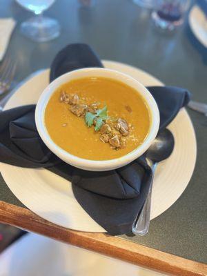 Butternut squash soup