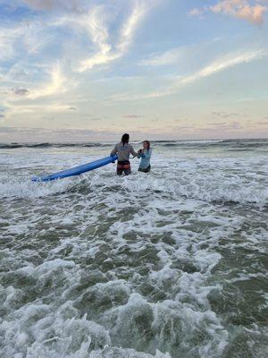 Surf lesson