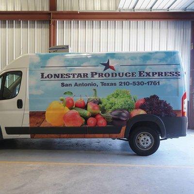 Commercial Van Wrap