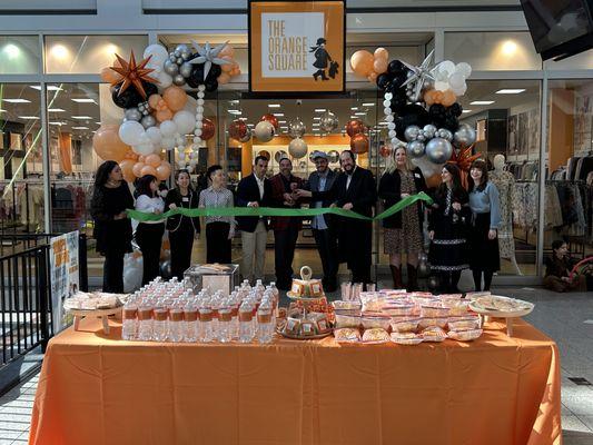 Ribbon Cutting at Orange Square West