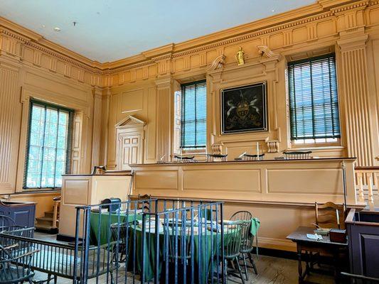 Pennsylvania Supreme Court Chamber of Independence Hall