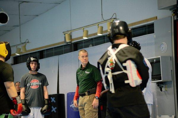 Lead instructors offering insight for sparring and overall instruction