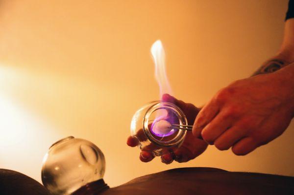 Reclaimed Being also offers Cupping Therapy - An ancient healing practice using suction to break up stagnation in the body.