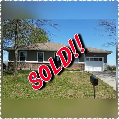 Another happy client!! We were tasked with selling this beautiful home in Oak Grove Missouri, as swiftly as possible...