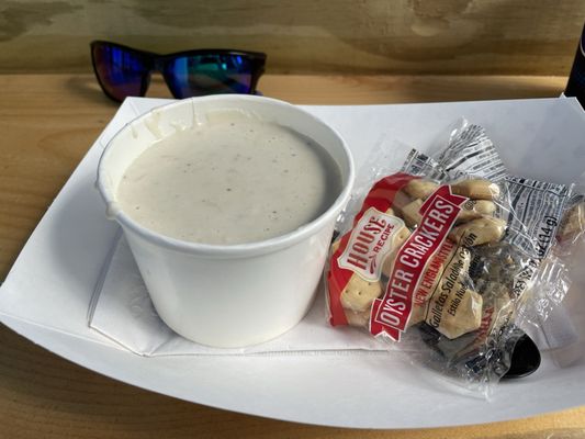 Clam chowder