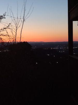 The glowing sky from Stairway To The Stars!