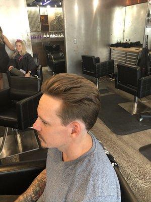 After cut and style by Rod