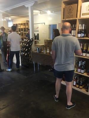 Free wine tasting Friday's 1-7