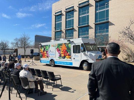 Mobile van with fresh produce!