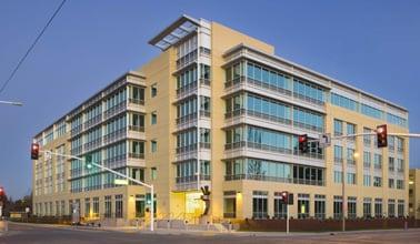 Java Metro Center, Sunnyvale, CA, 400,000 sq ft, 5 story office building designed by Chang Architecture.