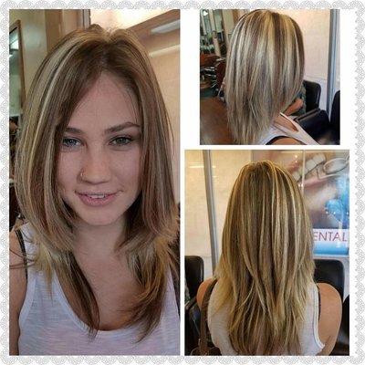 Highlights blonde