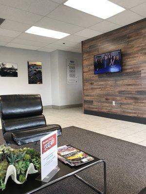 Lounge at Rizzoli's Automotive in Santa Maria!