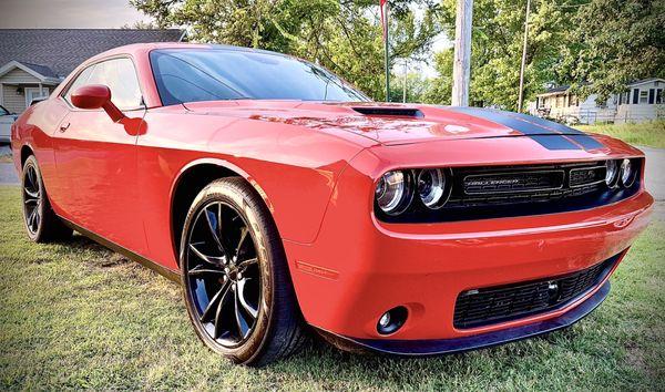 345 HEMI CHALLENGER R/T PLUS Straight-piped  Cold Air Intake  TASER ECU controller by Zautomotive  Pedal Commander