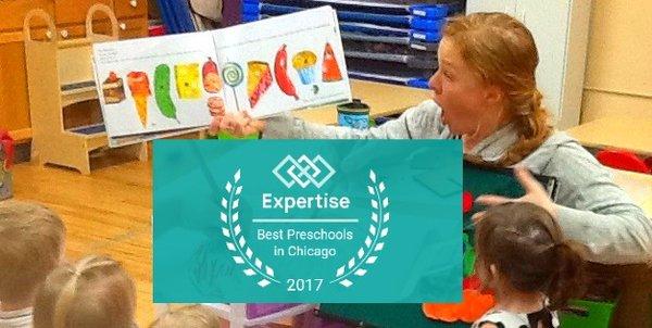 We're one of Expertise's top 18 preschools in Chicago! That's the top 3% of schools!